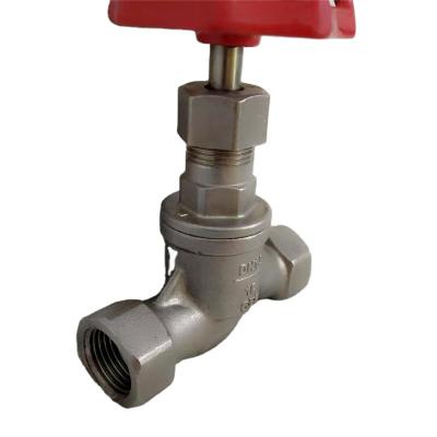 China General Industrial Stop Valve, DN15 20 25 32 40, SS304&316 Stainless Steel Cycle Stop Valve for sale