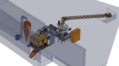 Cina SGS Complete Pellet Production Line PLC Control Pellet Manufacturing Plant in vendita