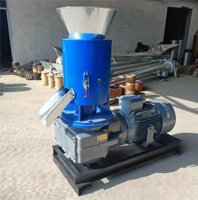 Κίνα Προσαρμοσμένο χρώμα Flat Die Wood Pellet Machine Για σπιτικό ξύλο Pellet Machine προς πώληση