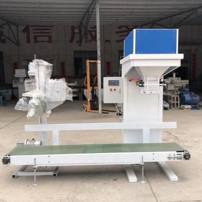 China Máquina de embalaje de pellets semiautomática Máquina de embalaje manual Rango de llenado 20-50KG en venta