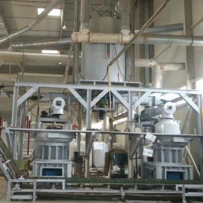 China Hoofdmachine Grass Feed Pellet Machine Biomassa Pellet Productie Lijn Met Pellet Koeler Te koop