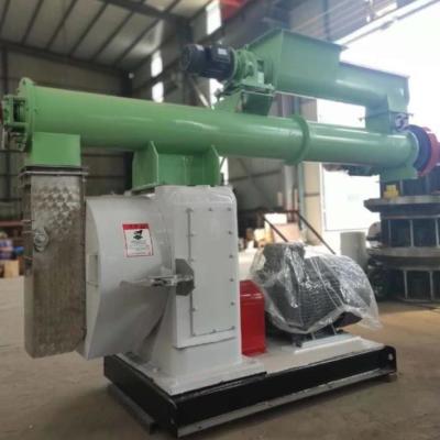 China HKJ250 Ring Die Feed Pellet Machine Factory Pollería Ganadería Animales Molino de pellets en venta