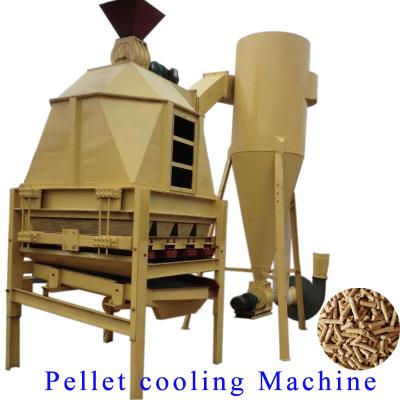 China Houtpelletkoelmachine Industriële houtpelletkoeler Hoog rendement Te koop