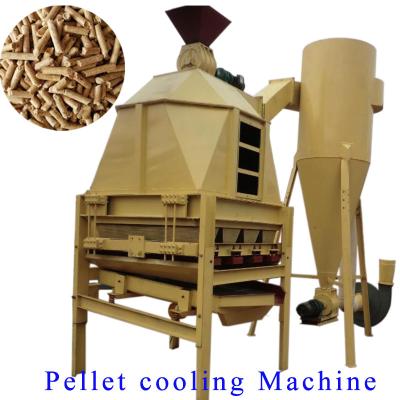 China Holzbrennstoff Pellet Kühlmaschine Pellet Kühlmaschine mit 20-25C Kühlgerät zu verkaufen