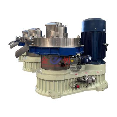 中国 Wood Complete Pellet Production Line With 1 Year Motor / Auto Lubrication System 販売のため