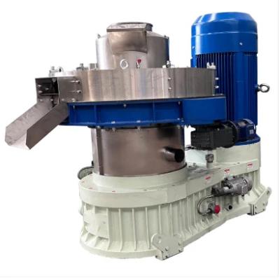 China 2 Gears Double Layer Pellet Machine With Grease Pump For Roller Bearing Lubrication zu verkaufen