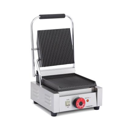 China Commercial Hot Sales Outdoor BBQ Grill Machine Electric Panini Press Grill Sandwich for sale