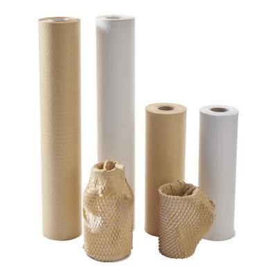 China Biodegradable Materials Logistics Eco Friendly Recyclable Packaging Wrap Honeycomb Cushion Protective Compostable Paper for sale