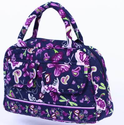 China Top Grade Eco - Friendly Women Tote Shopping Bag Handmade Quilted Natural Cotton Bag for sale