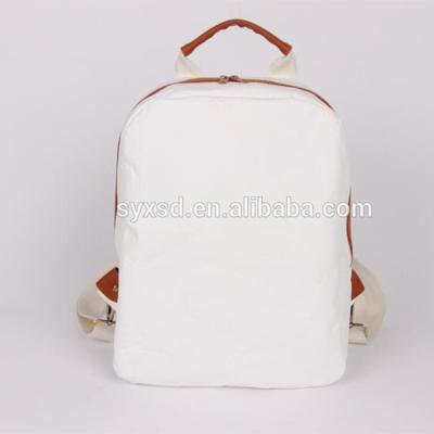 China New Lightweight Unique Design Water Resistant Tyvek Casual Paper Backpack Large For Leisure for sale