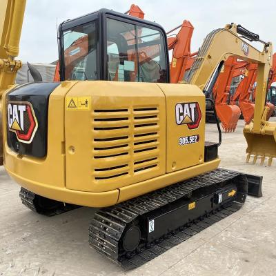 China 5.5 ton used cat 305.5 crawler excavator mini caterpillar 305.5 e2 for sale china cat305.5 0.22M3 for sale