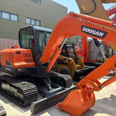 China Small Used Doosan DX55 Excavator, Doosan DX60 DH60 DX55 DX80 Mini Excavators, Korea Doosan DX60 Digger Good Condition in Stock 0.22mÂ³ for sale