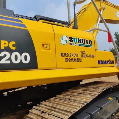 China Used Japan Original 20ton Komatsu PC200LC-8MO Excavator PC 90 110 120 130 220 240 300 hydraulic crawler excavator 0.8M3 for sale