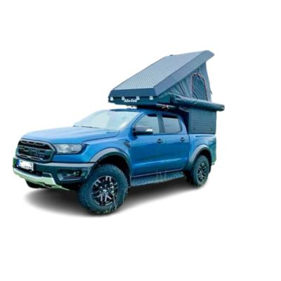 China Easy fit manufacture hilux camper Toyota HL2 aluminum single and double cabin pick up tailgate trucker awning made in China for sale