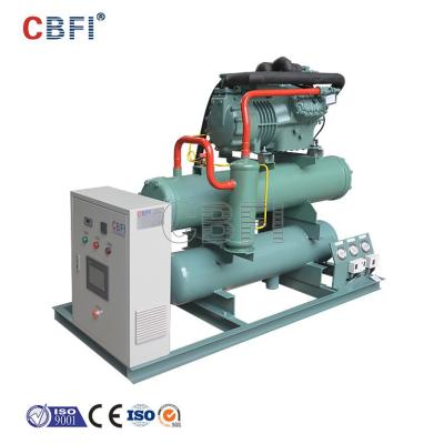 China Industrial Water Cooled Refrigeration Parts Heat Exchanger Condenser With Refrigeration Unit en venta