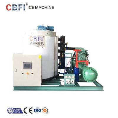 Cina CBFI industrial or commercial fully automatic portable flake ice maker for supermarket in vendita