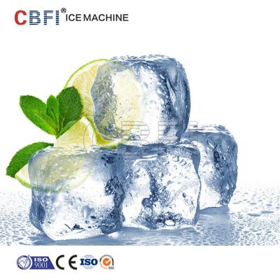 China 5 Ton Industrial Or Commercial Stainless Steel Portable Ice Cube Maker for sale