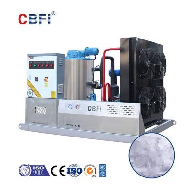 China Industrial Or Commercial Small Size Flake Ice Machine For Fishing Boat for sale