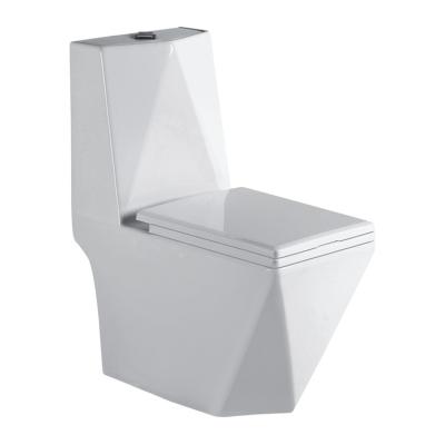 China Hot Seller Villa Apartment Office Building Flush Double Flush One Piece Siphonic Toilet for sale