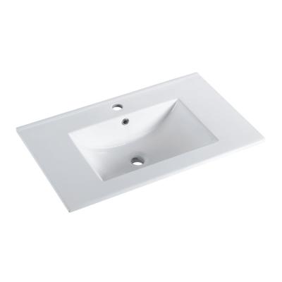 China New modern style hotel villa apartment office low price building feather edge ceramic basin for sale