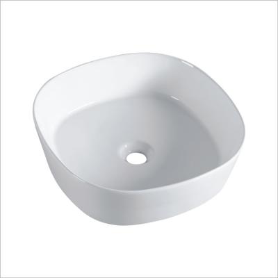 China Chaozhou best factory price fashion consolidation modern welcome bathroom above countertop square art sink sink bowl for sale