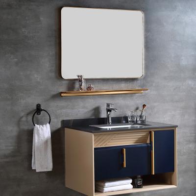 China Modern Style Bathroom Ware Modern Sanitary Ware Smart Mirror Decoration Modern Bathroom Vanity Cabinets for sale