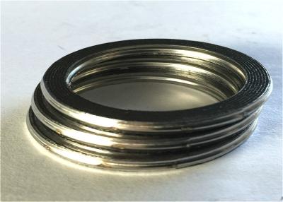 China Zusammengesetzter Gummiauspuff O Ring Gasket DN15 ISO9001 Tetrafluoro zu verkaufen