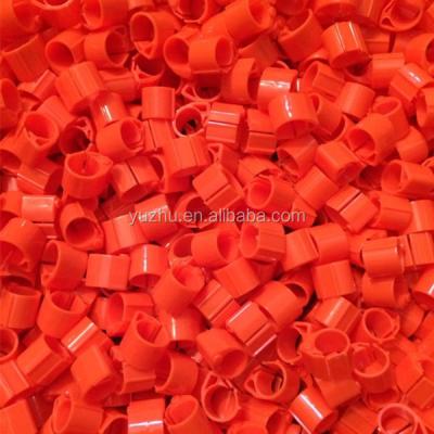 China Viable Plastic Leg Ring With No Chip Plastic Bird Ring Foot Bands for sale