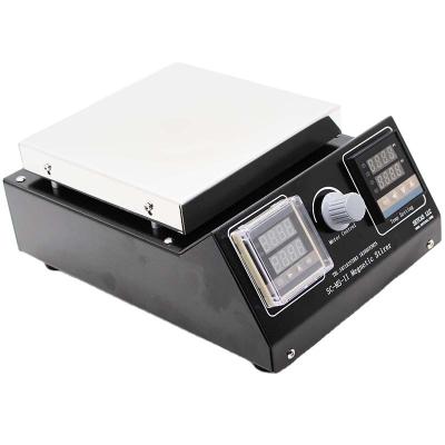 China Low Price Stainless Steel Design 5Kg Weigh Magnetic Top Stirrer With Heating Plate for sale