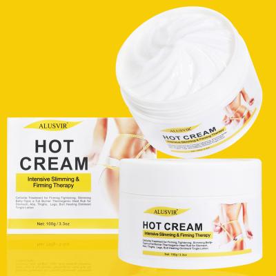 China Hot Weight Loss Private Label Cream Slimming Fat Burning Cream Cellulite Natural Body Weight Loss Anti Tightening Firming Sweat Cream for sale