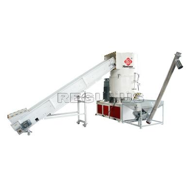 China Hot Sale 500kg/h Plastic Sheet Plastic Sheet Pelletizer Granulator Agglomerator Densifying Machinery for sale