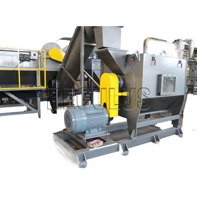 China Recycle Plastic PE PP Waste Installation Services 1500KG/H PE LDPE Film Label Remover Machine Plastic Reuse Dirty Recycling Washing Line for sale