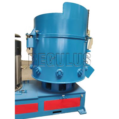 China Plastic Film High Capacity Waste Agglomerating Chute Used LDPE PP HDPE PE Film Bottle Densifier Agglomerator Machine for sale