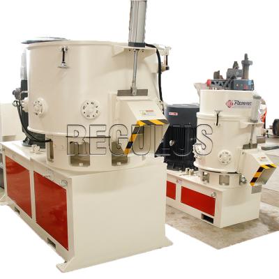 China Plastic Agglomerating Waste Plastic Film PP PE Plastic Film Bags Agglomerator Densifier Machine For Sale for sale