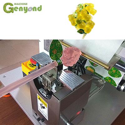 China Industrial Beverage Ice Pop Fold Labeling Machine for sale