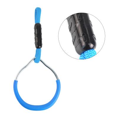 China Eco - Friendly Circular Iron Ring For Ninja Warrior Obstacles Lines for sale