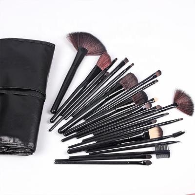 China Wholesale Beily Brand Private Label Eye Makeup Brush Set Professional Makeup 24Pcs Black Long Lasting Vegan Makeup Brush for sale