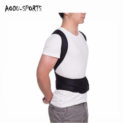 China Factory Compression Postutere Corrector Adjustable Shoulder Back Brace Neoprene Correct Back Posture for sale