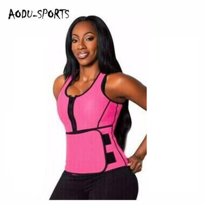 China High Quality Plus Size OEM Function Fitness Sports Woman Slimming Neoprene Sweat Vest for sale