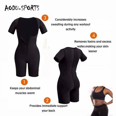 China Breathable Sport Slimming Elastic Weight Loss Sweat Suit Neoprene Sports Vest for sale