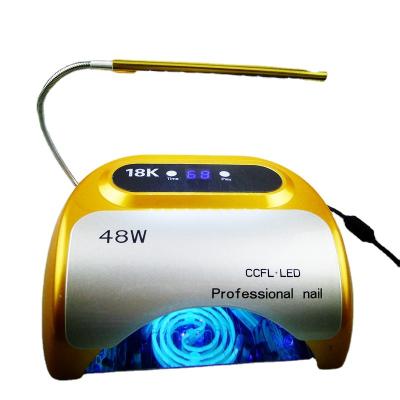 China Nail Art Beauty Hot Selling 48W 12 LED Nail Lamp Nail Polish UV Dryer Led Lamp Manicure Phototherapy Lamp for sale