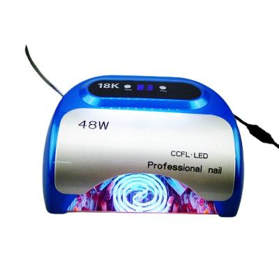 China Art Beauty Factory Direct Sales 18K 48w Nail Art Beauty Factory Direct Sales 18K 48w Automatic Induction Gel Nail Quick Dry UV Gel Nail Lamp for sale