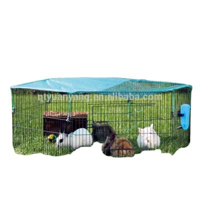 China Sustainable Rabbit Cages Most Popular High Quality Indoor Metal Wire, Metal For Small Animals Soft-sided Carriers Doors And Pens 1pc/carton for sale