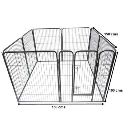 China Breathable Dog Runner Metal Wire Dog Playpen Strong Heavy Duty Pet Fence Pet House for sale