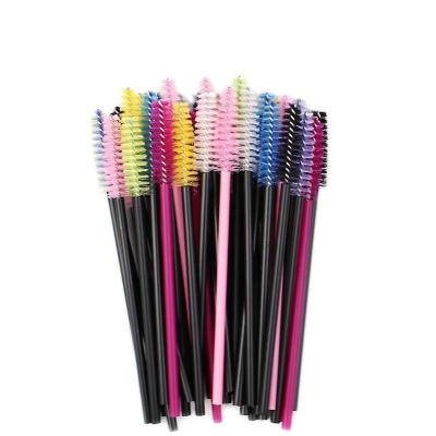 China Disposable Beauty Care Makeup Mascara Wand Lashes Sweep Eyelash Curl Brush Eyelash Comb Lash Comb Cavity Handle Eye Spiral Wick for sale