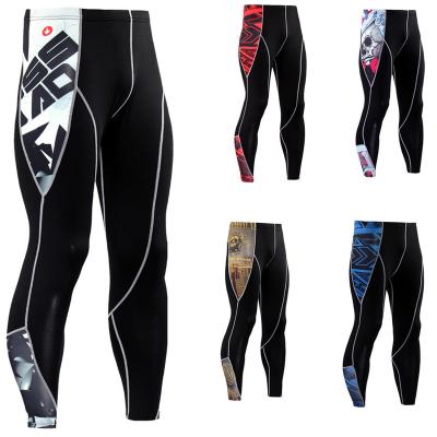 China 2022 Breathable Hot Sale Cheap Sport Wear Mens Long Sleeve T-Shirt 2 Pieces Fitness Gym Clothing Training Running Tights for sale