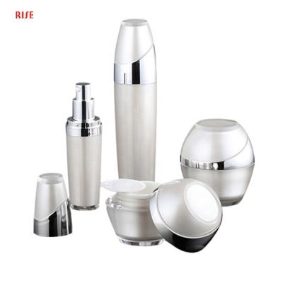 China Recycable Cosmetic Suits Acrylic Bottle Elite Liquid Emulsion Bottle for sale