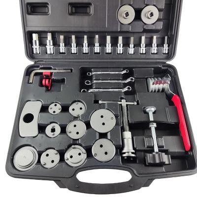 China Universal 32PCS Gauge Wind Tool Kit Disc Brake Caliper Piston Home Repair Separator Back for sale