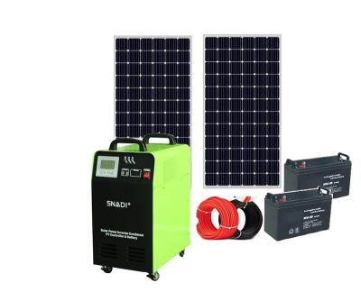 China Home 1KW Solar Power Generator Home Outdoor Lithium Ion Battery All in one 1000W Off Grid Solar Energy System for sale