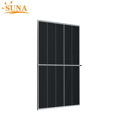 China SUNA 550W bifacial PERC solar panel 6bb 9bb half cell 182mmx182mm for sale